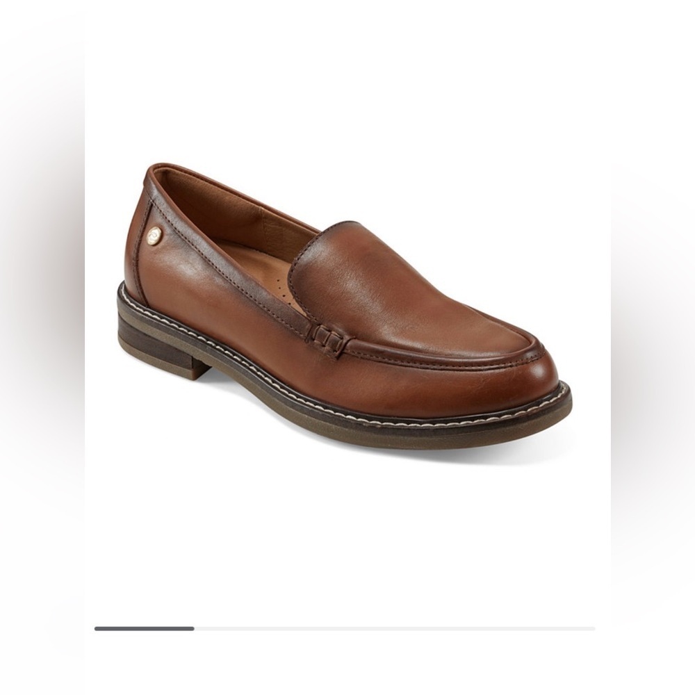Easy Spirit Jaylin women's loafers in brown leather